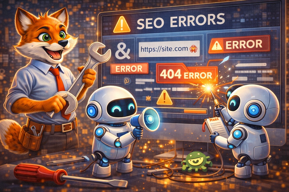 SEO-virheet voidaan korjata useimmiten aika helposti.